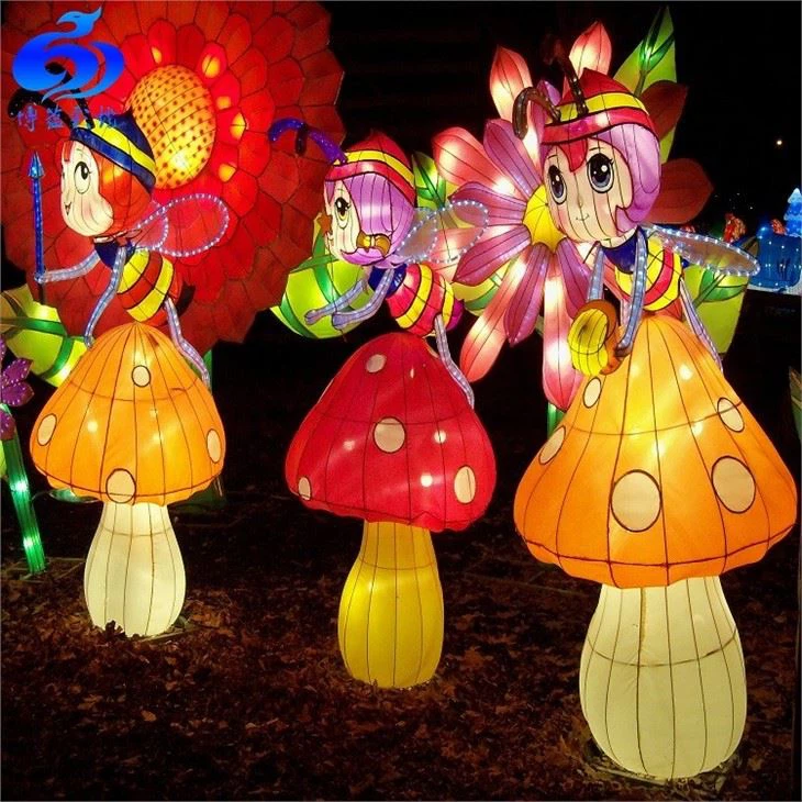 Attractive Outdoor Christmas Lantern Festival Decoration